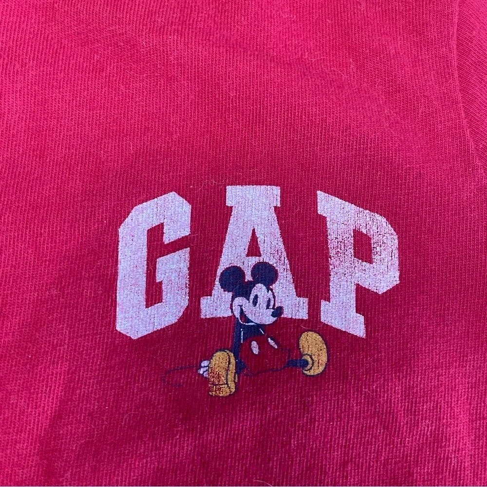 Disney Toddler 4 Gap Mickey Mouse long sleeve T Shirt organic cotton